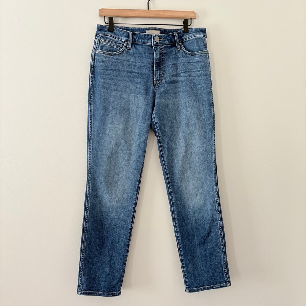 Kut from the Kloth Jeans Size 8 Blue Straight Leg Medium Wash Stretch
